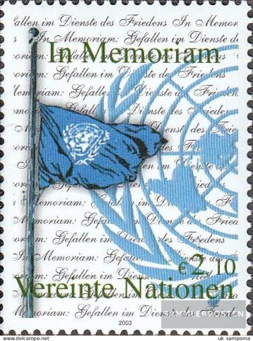 UN - Vienna 405 (complete Issue) Unmounted Mint / Never Hinged 2003 Memory Gefallener - Ungebraucht