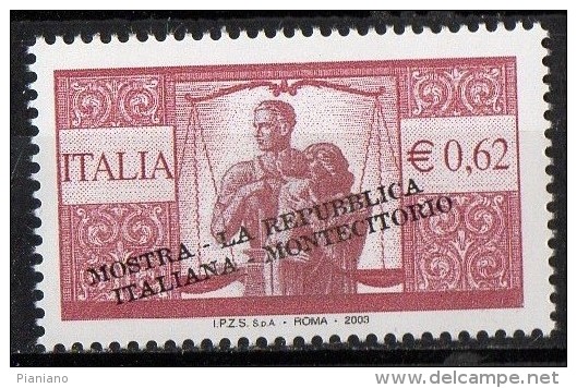 PIA - ITALIA - 2003 : Mostra Filatelica "La Repubblica Italiana Nei Francobolli"   - (SAS  2667) - 2001-10:  Nuevos
