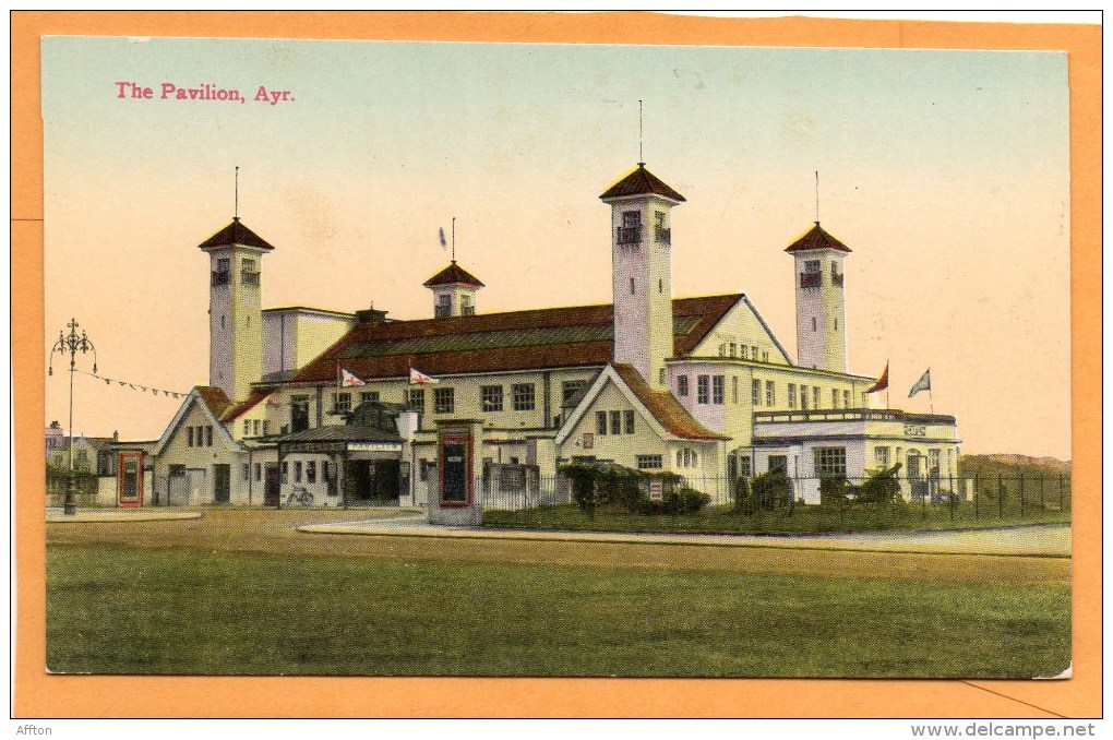 Ayr The Pavilion 1910 Postcard - Ayrshire