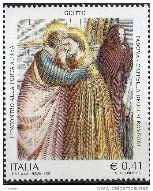 PIA - ITALIA - 2003 : Giotto : Affreschi Della Cappella Degli Scrovegni A Padova    - (SAS  2676) - 2001-10:  Nuevos