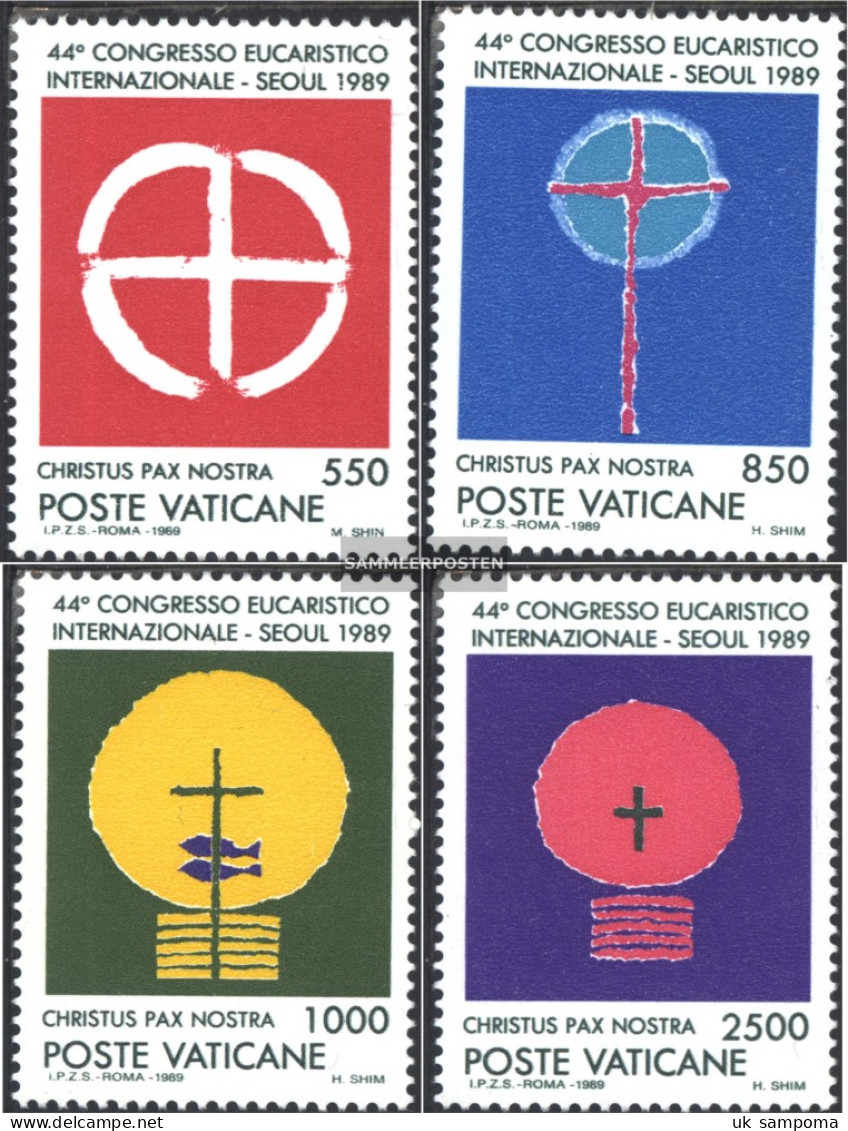 Vatikanstadt 984-987 (complete Issue) Unmounted Mint / Never Hinged 1989 Eucharistic Congress - Unused Stamps