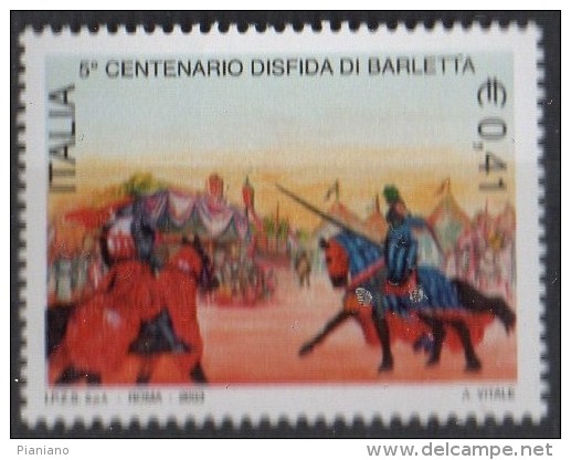 PIA - ITALIA - 2003 : 5° Centenario Della Disfida Di Barletta    - (SAS  2674) - 2001-10:  Nuovi