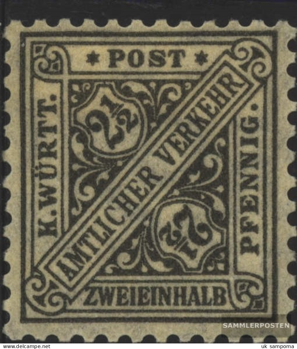 Württemberg D237 Unmounted Mint / Never Hinged 1916 Numbers In Signs - Nuevos