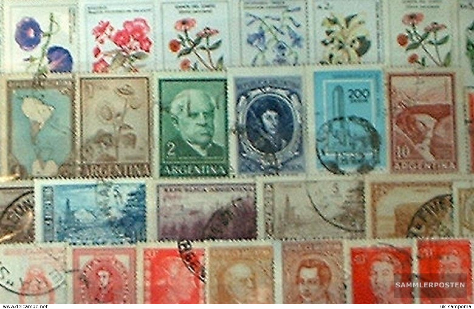 Argentina 50 Different Stamps - Colecciones & Series