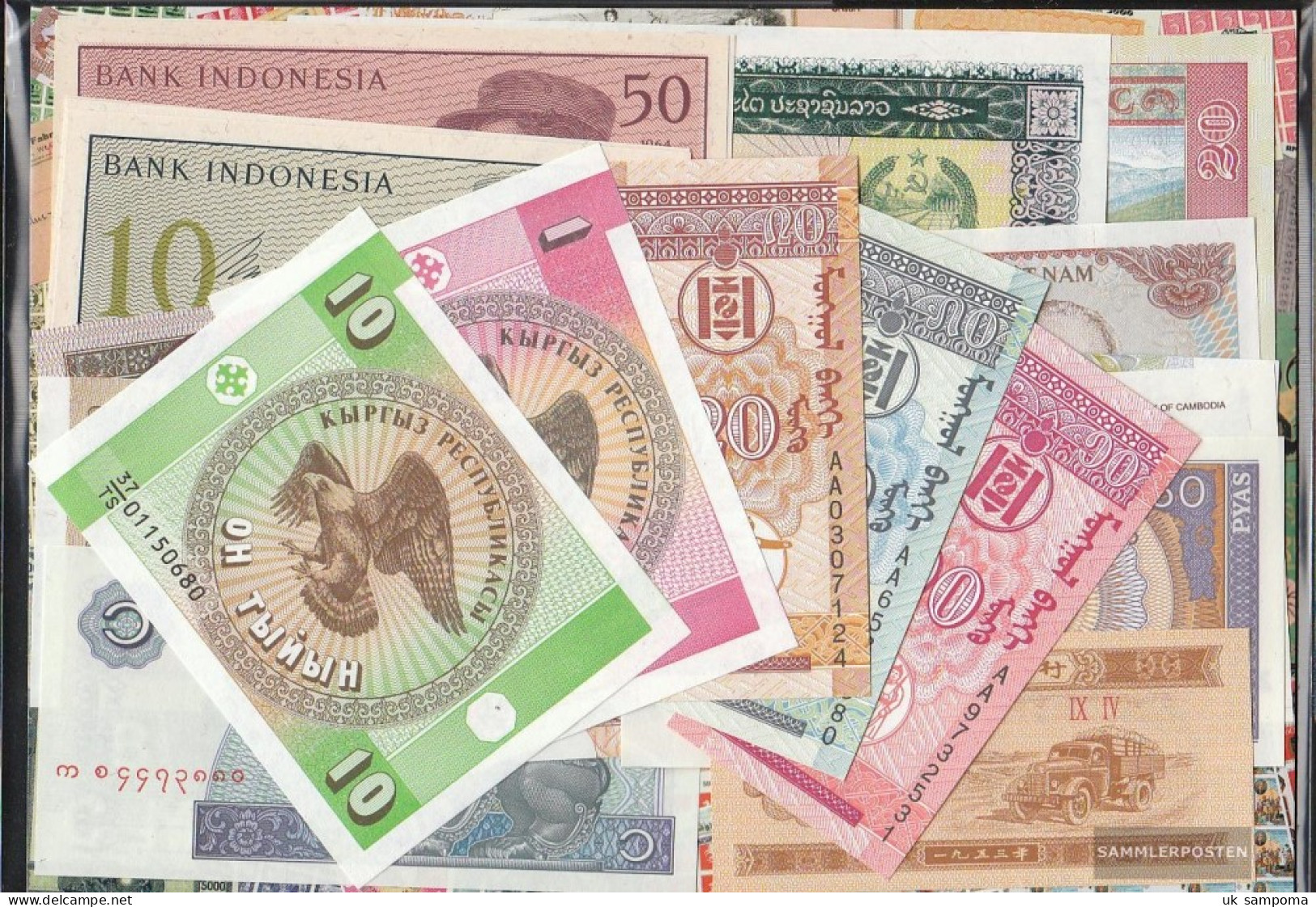 Asia 20 Different Banknotes  Out Asia - Autres - Asie