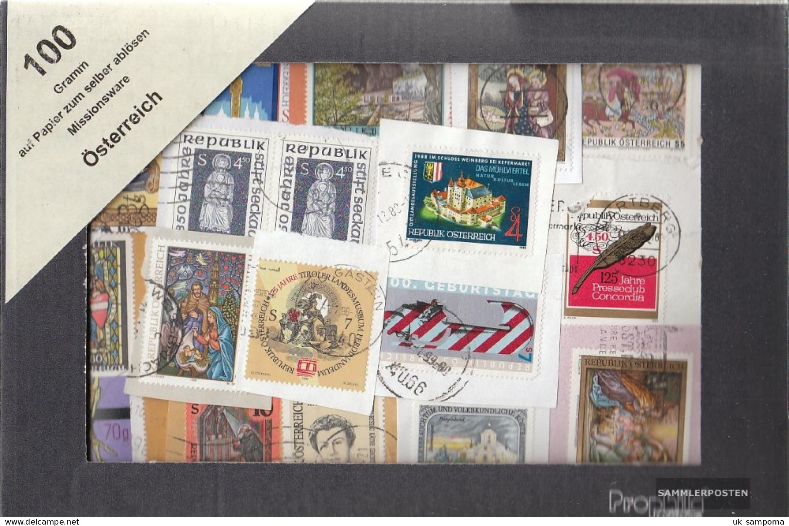 Austria 100 Grams Kilo Goods Fine Used / Cancelled With At Least 10% Special Stamps - Colecciones