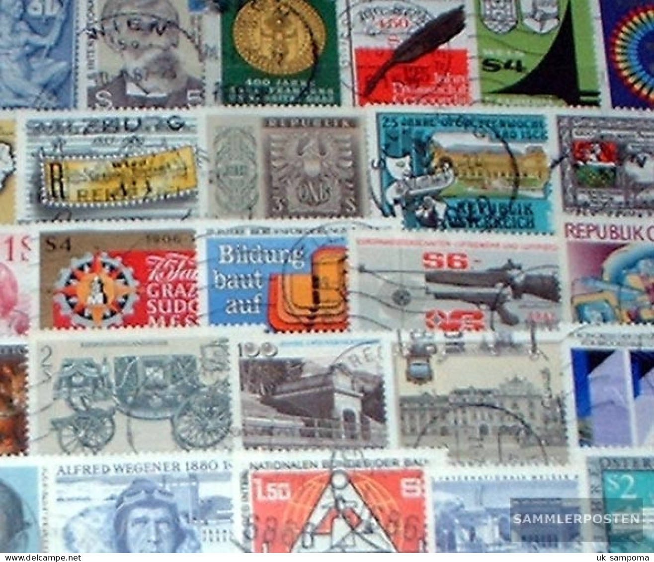 Austria 50 Different Special Stamps  Without Modern Time Series - Collections