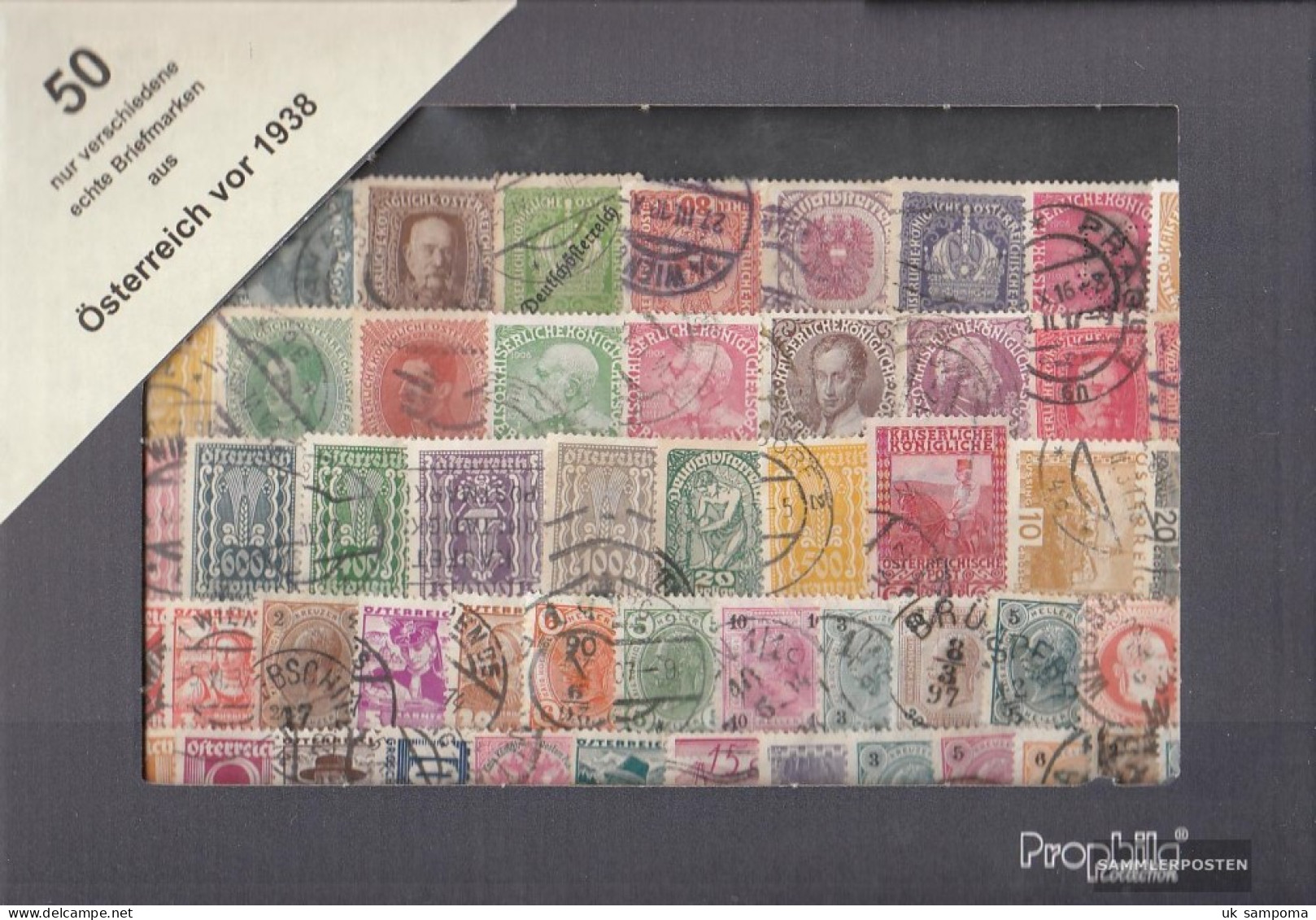 Austria 50 Different Stamps  Before 1938 - Sammlungen