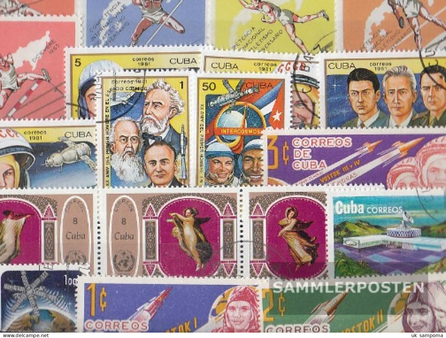 Cuba 100 Different Special Stamps  In Complete Expenditure - Other & Unclassified