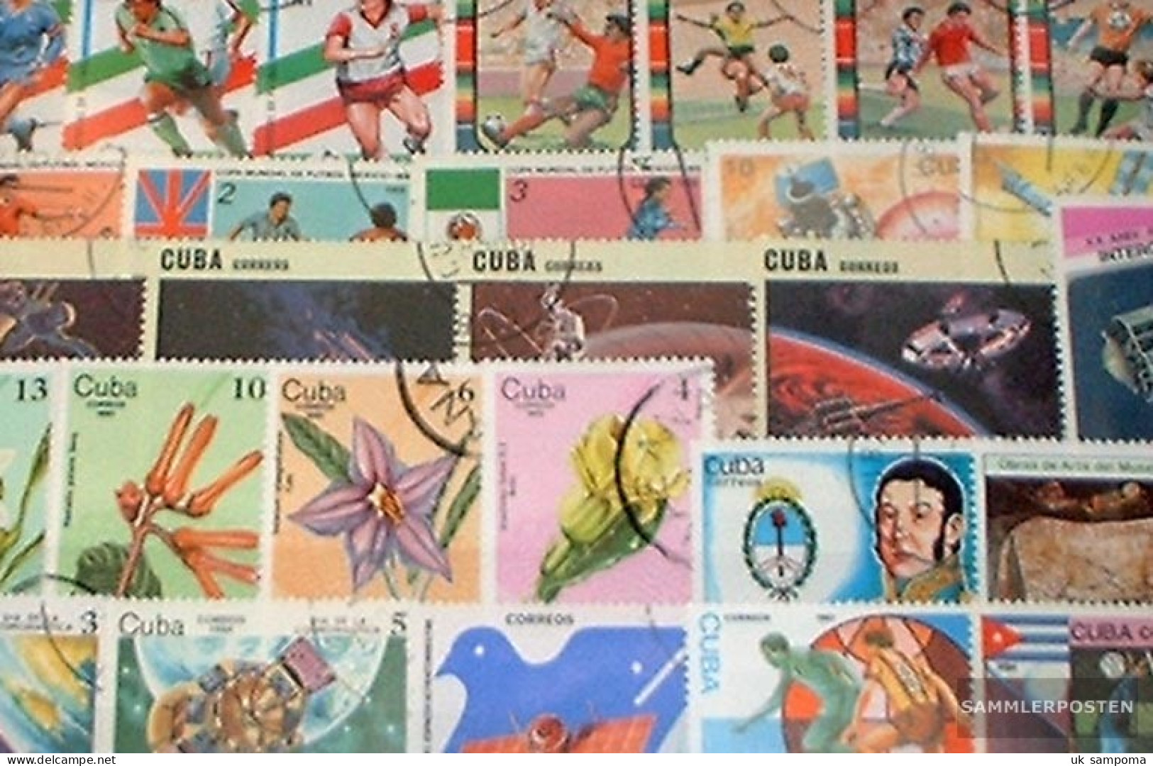 Cuba 50 Different Special Stamps - Other & Unclassified