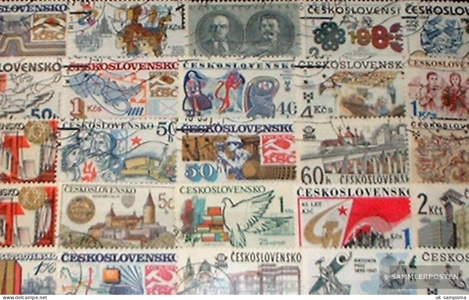 Czechoslovakia 100 Different Special Stamps - Collections, Lots & Series