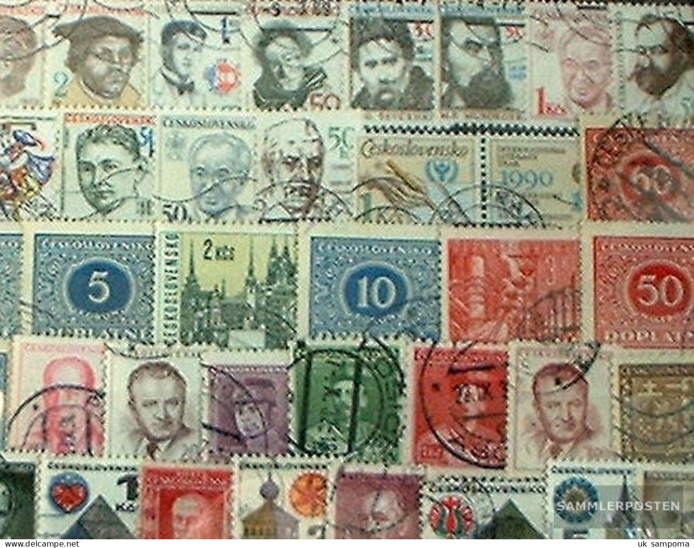 Czechoslovakia 100 Different Stamps - Collections, Lots & Series