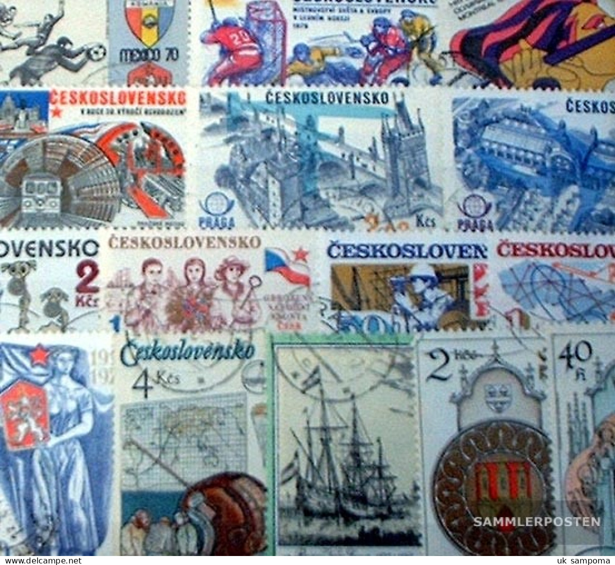 Czechoslovakia 250 Different Special Stamps - Collections, Lots & Series