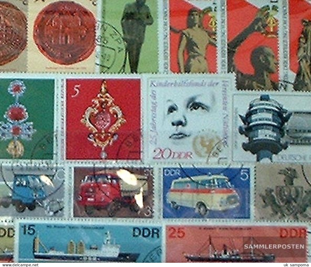DDR 200 Different Special Stamps - Collections