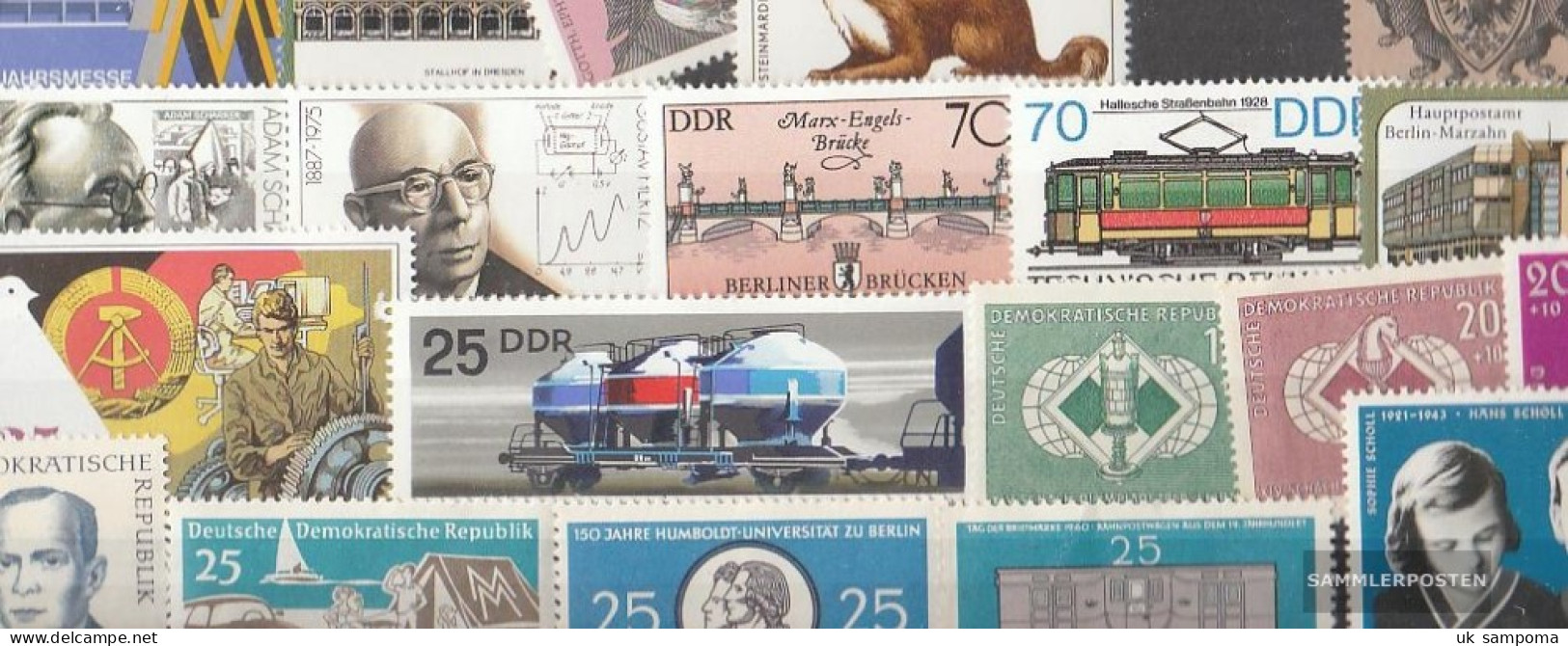 DDR 50 Different Special Stamps Unmounted Mint / Never Hinged - Collections