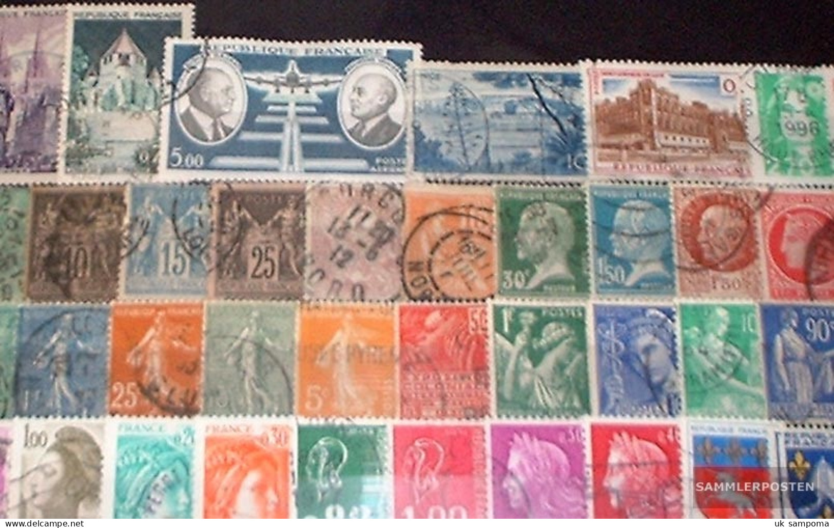 France 100 Different Stamps - Collezioni