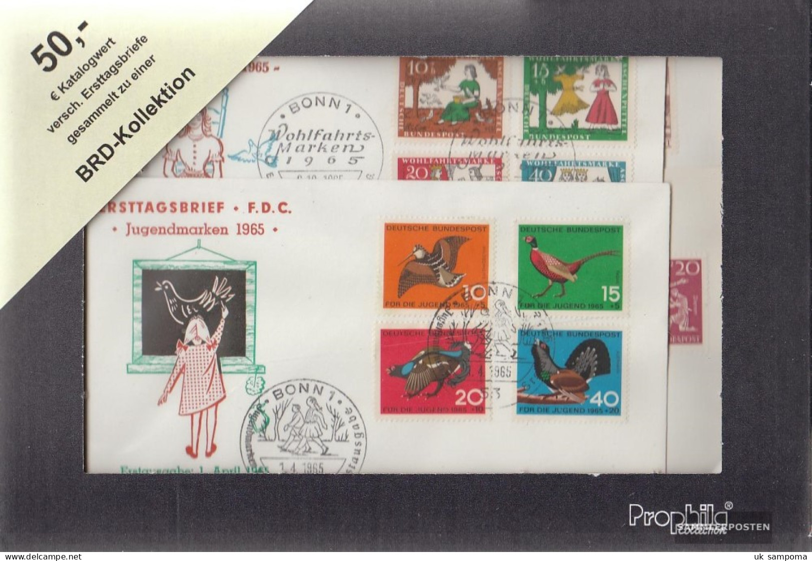 FRD (FR.Germany) First-day Letters FDC Wertpaket - Collections
