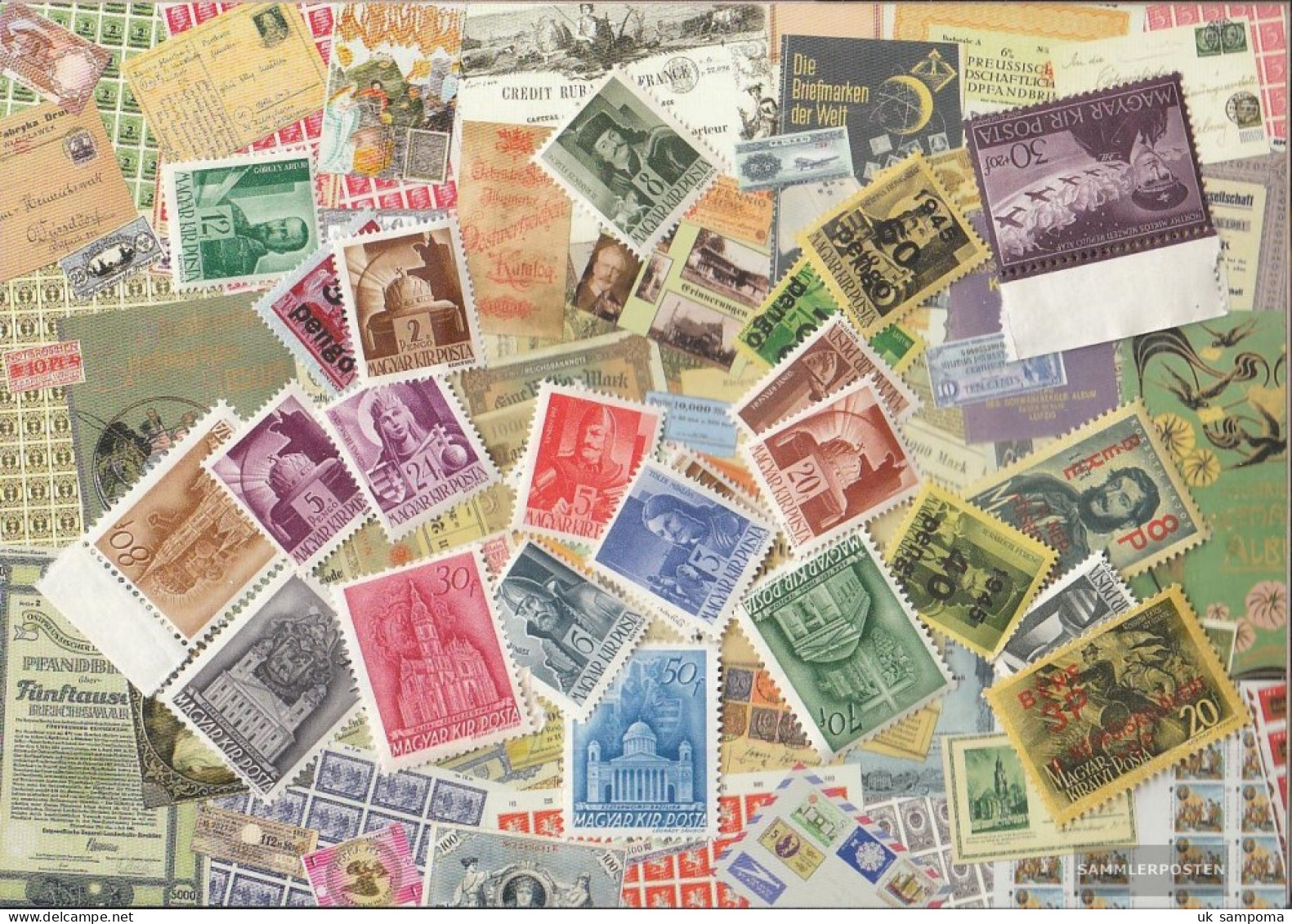 Hungary 25 Different Stamps Unmounted Mint / Never Hinged Until 1946 - Sammlungen