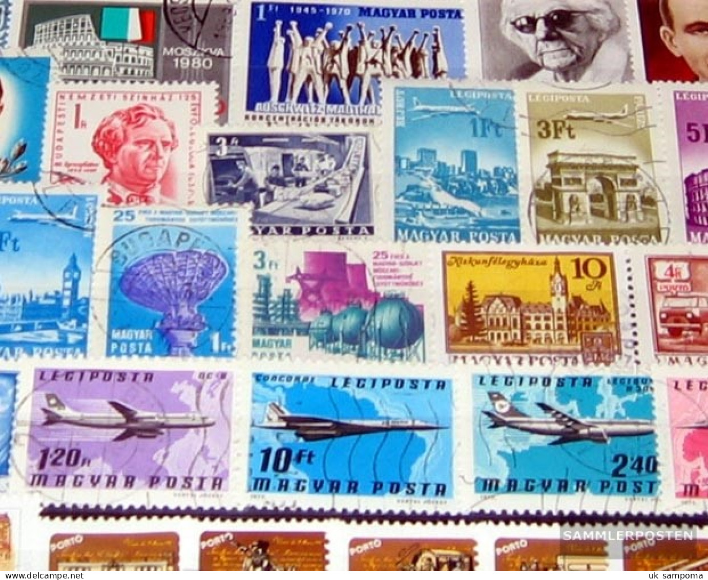 Hungary 50 Different Stamps - Sammlungen