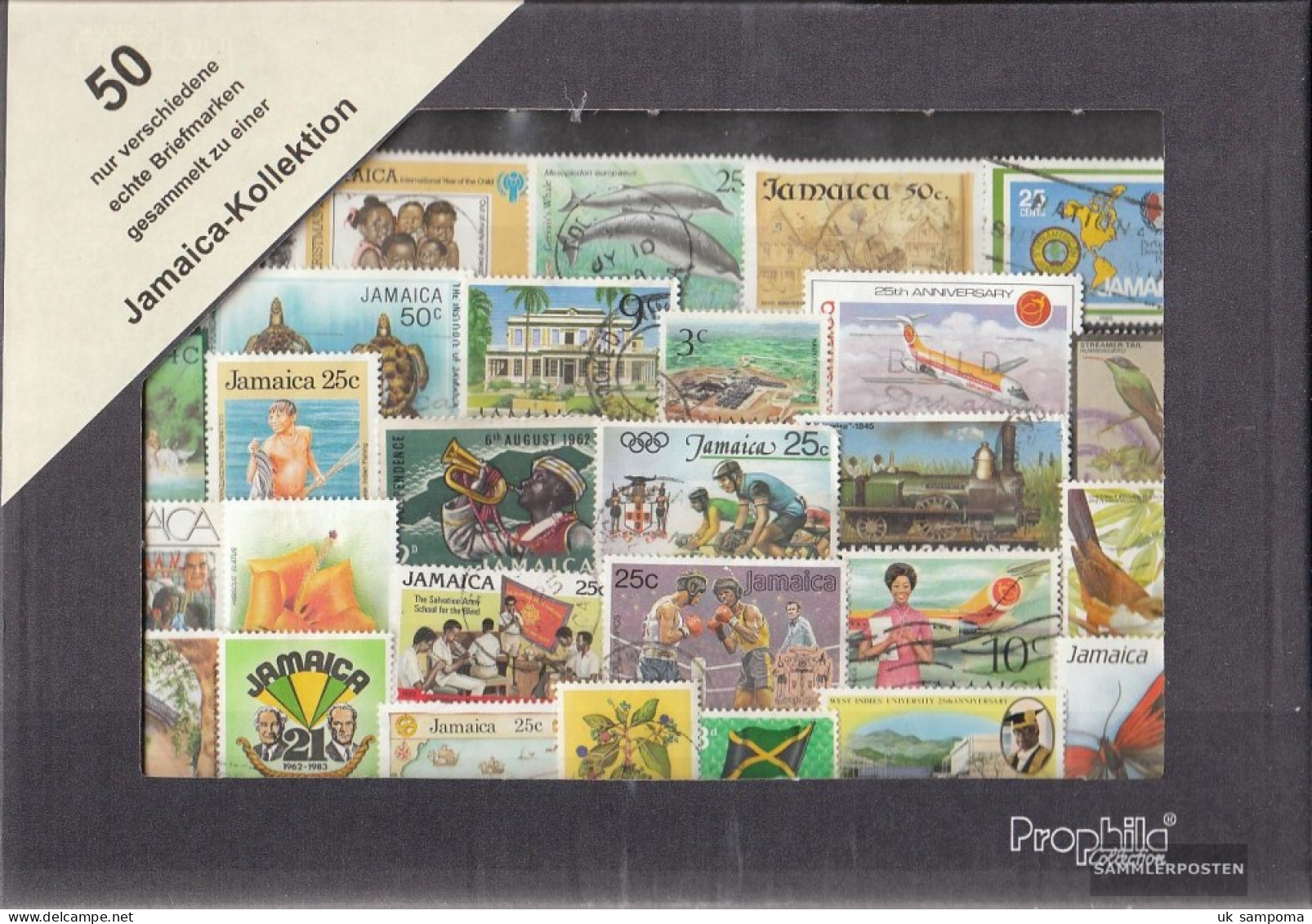 Jamaica 50 Different Stamps - Jamaica (...-1961)