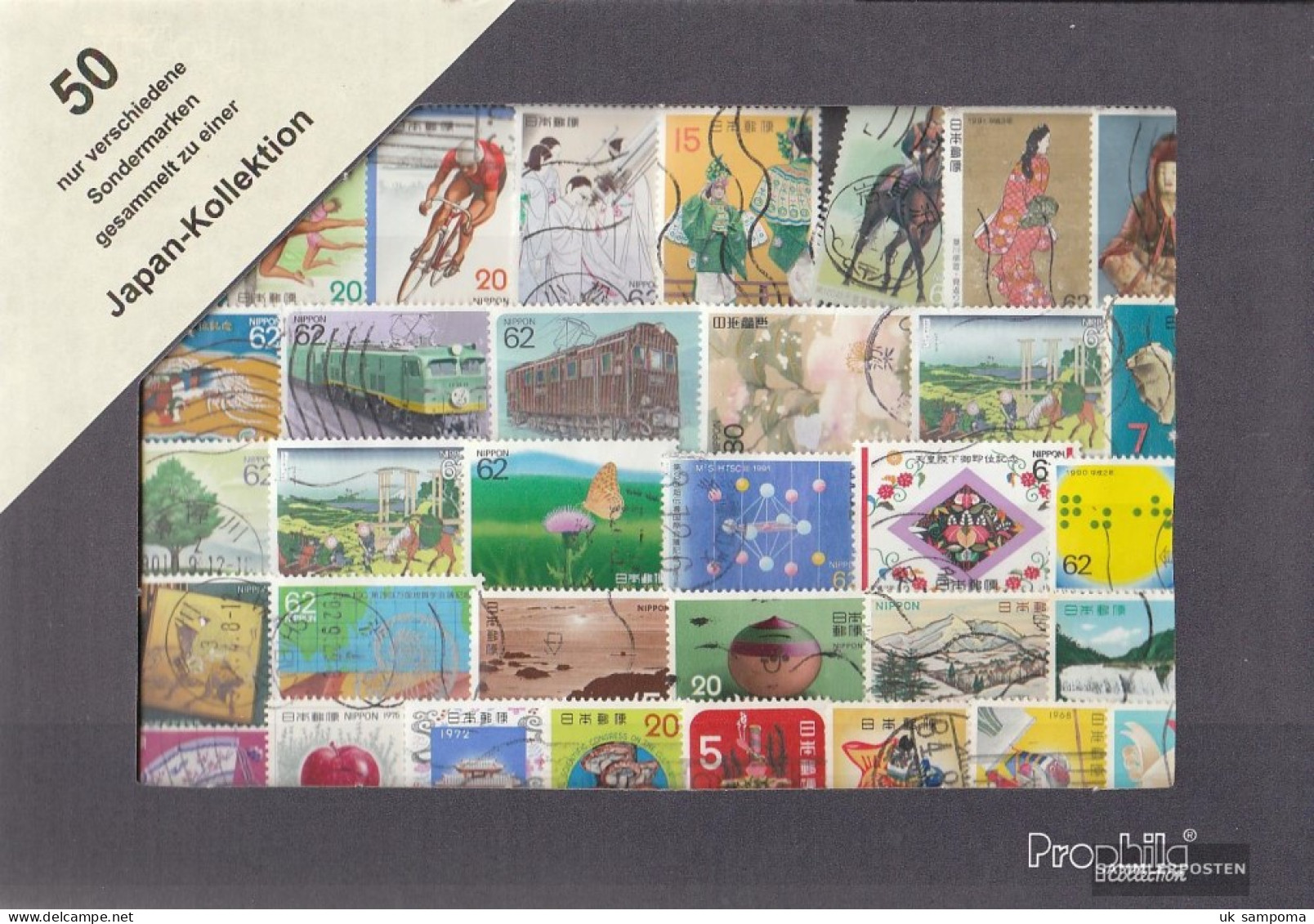 Japan 50 Different Special Stamps - Piste Des Ombres, La