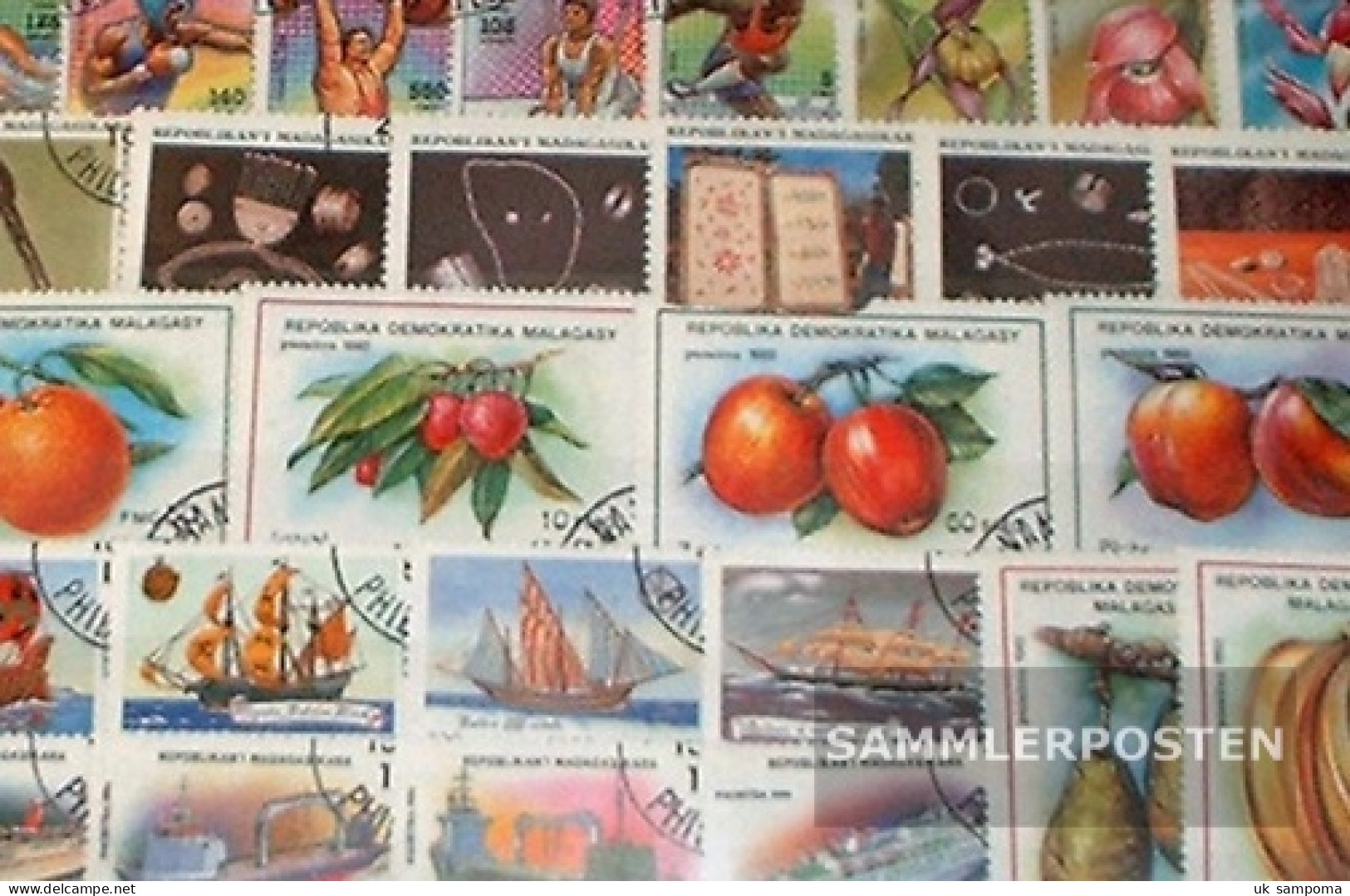 Madagascar 50 Different Special Stamps - Madagascar (1960-...)