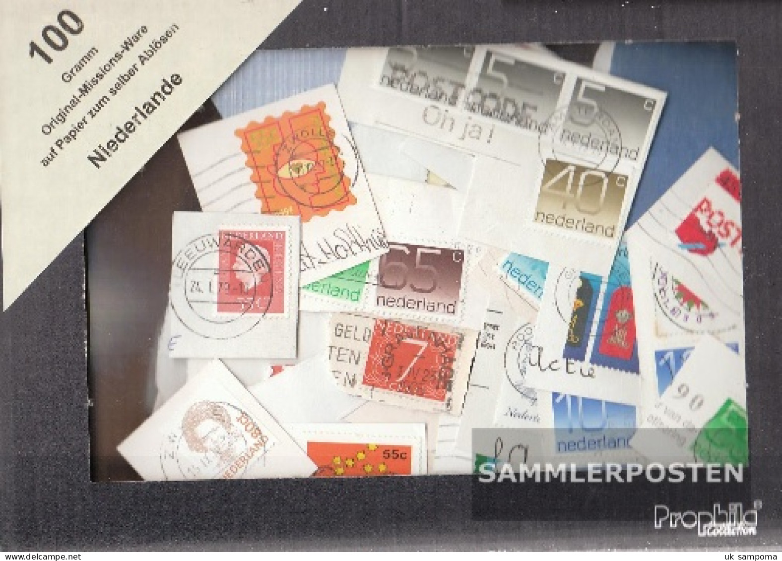 Netherlands 100 Grams Kilo Goods Fine Used / Cancelled With At Least 10% Special Stamps - Collections