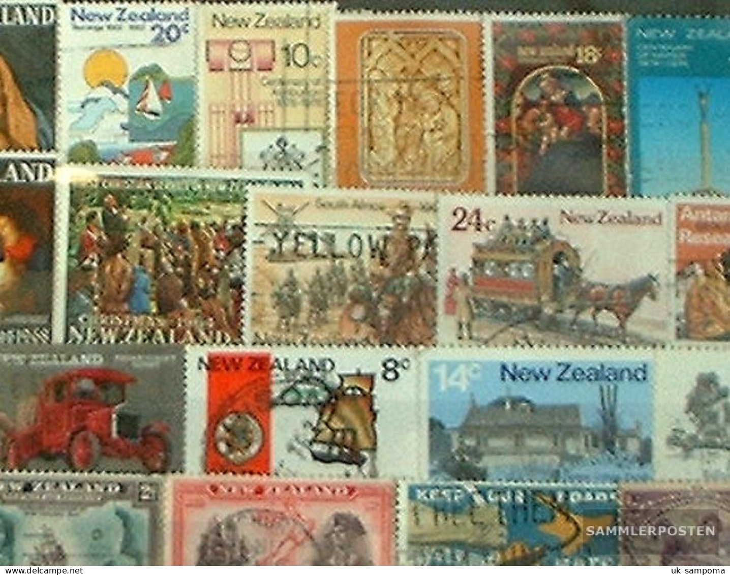 New Zealand 50 Different Special Stamps - Lots & Serien