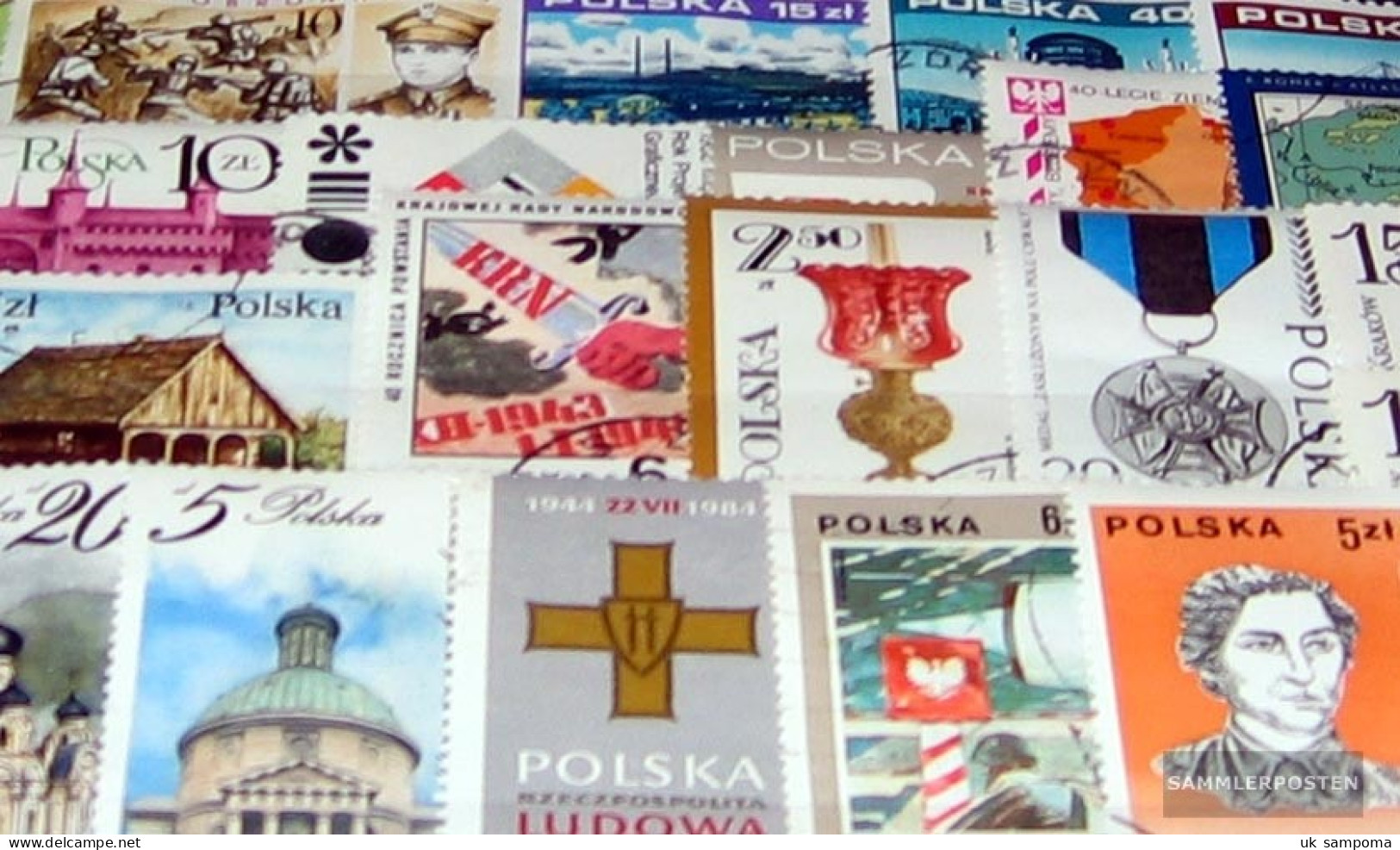 Poland 50 Different Special Stamps - Collections