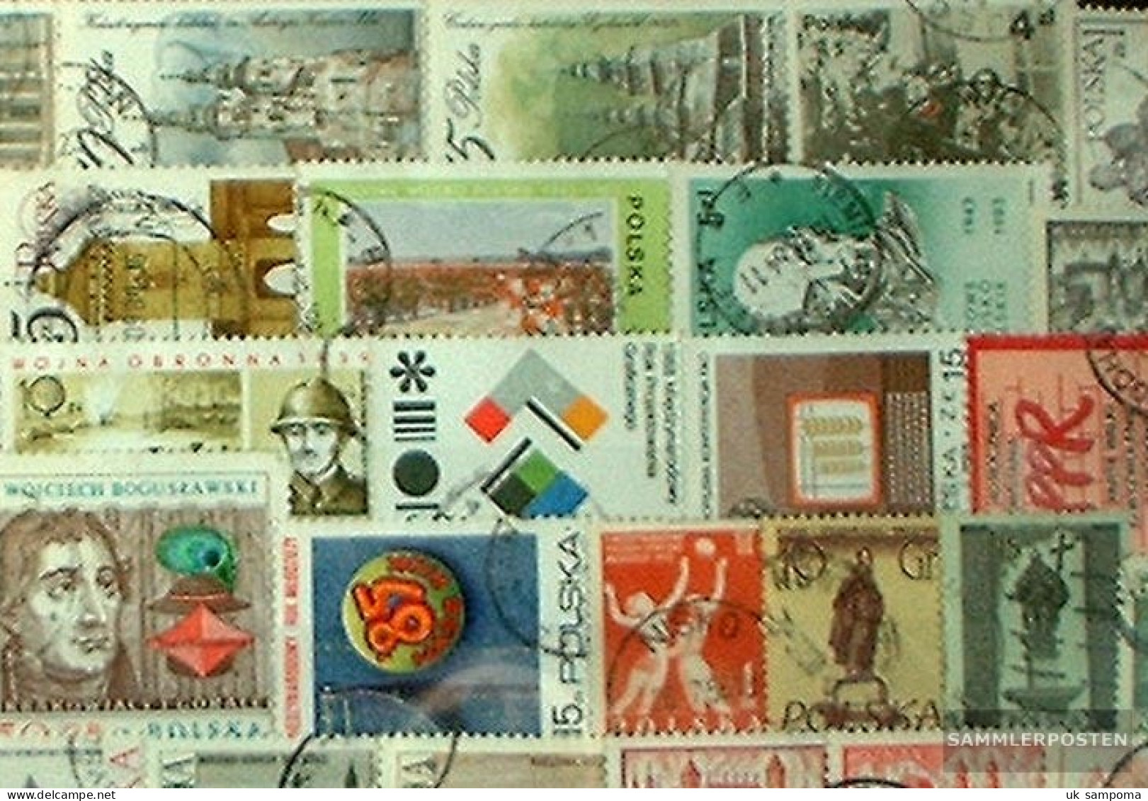 Poland 50 Various Stamps - Collections