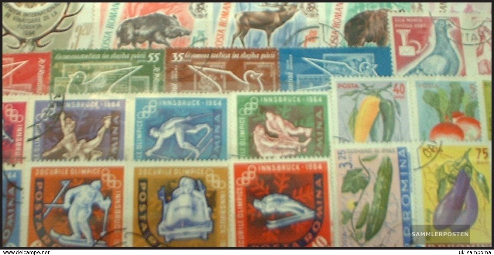 Romania 150 Different Special Stamps  In Complete Expenditure - Jimmy Tousseul