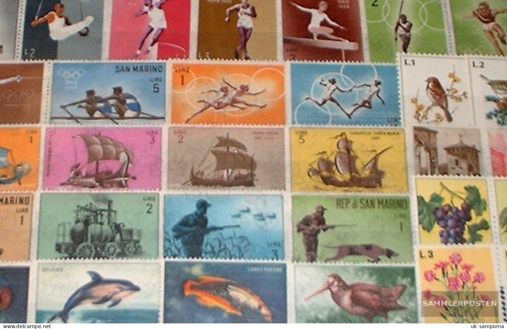 San Marino 50 Different Stamps - Collections, Lots & Séries