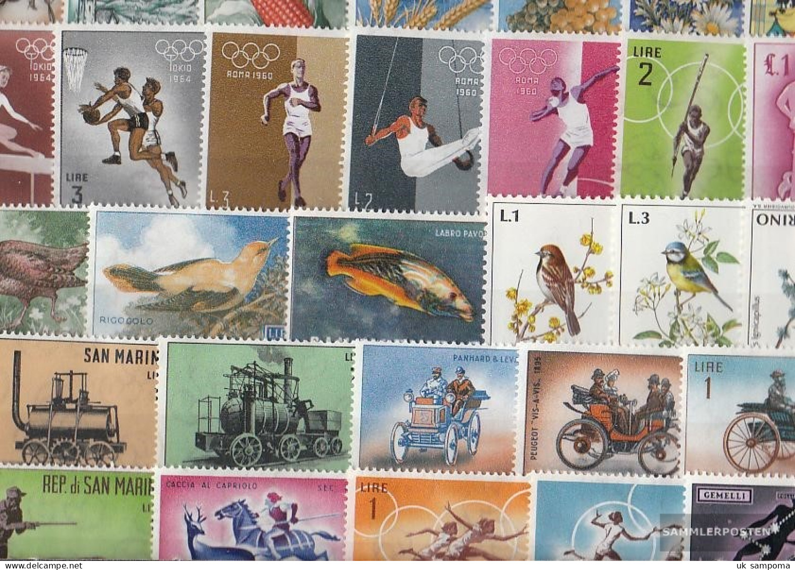 San Marino 50 Different Stamps Unmounted Mint / Never Hinged - Collections, Lots & Series