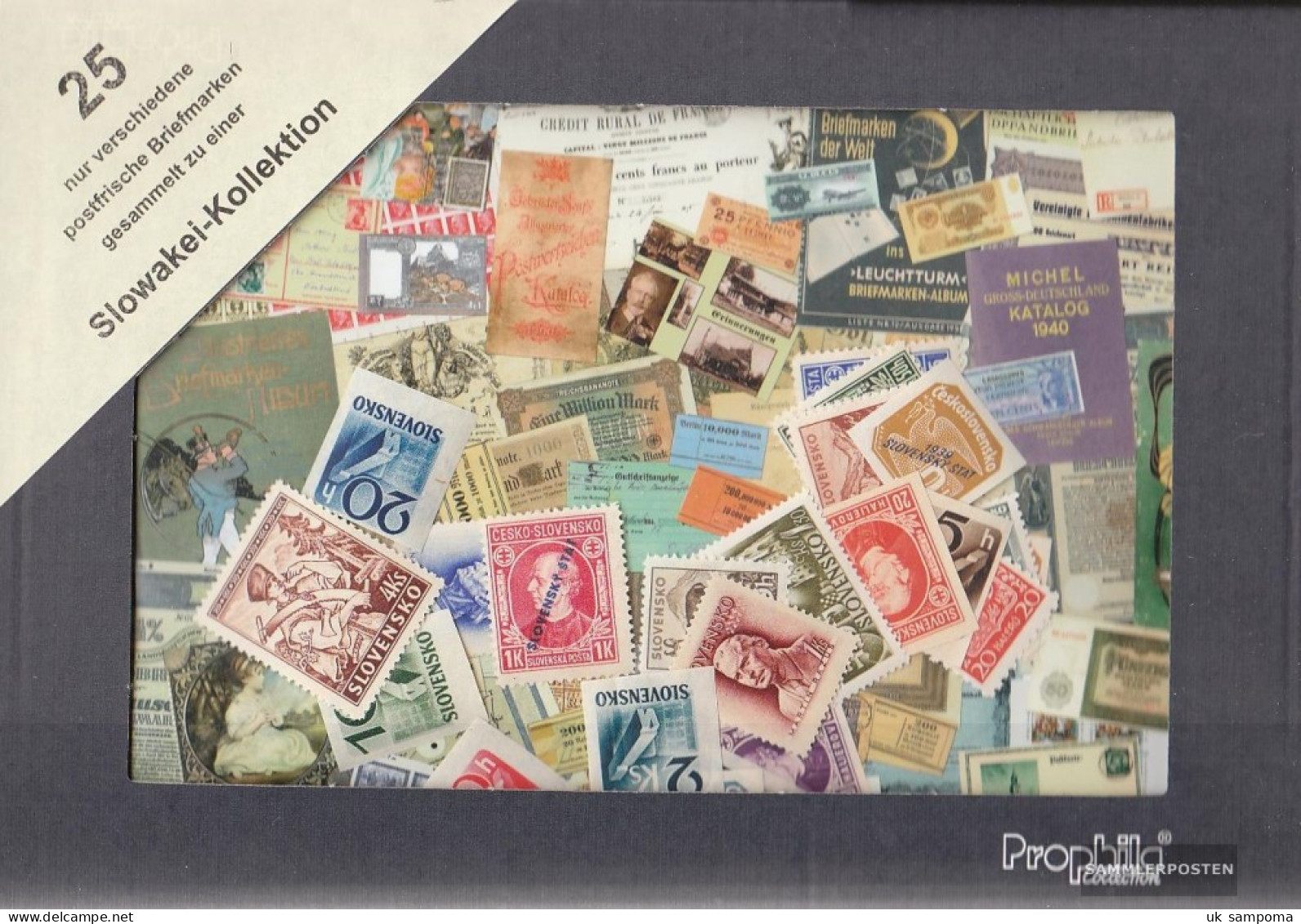 Slovakia 25 Different Stamps Unmounted Mint / Never Hinged - Colecciones & Series