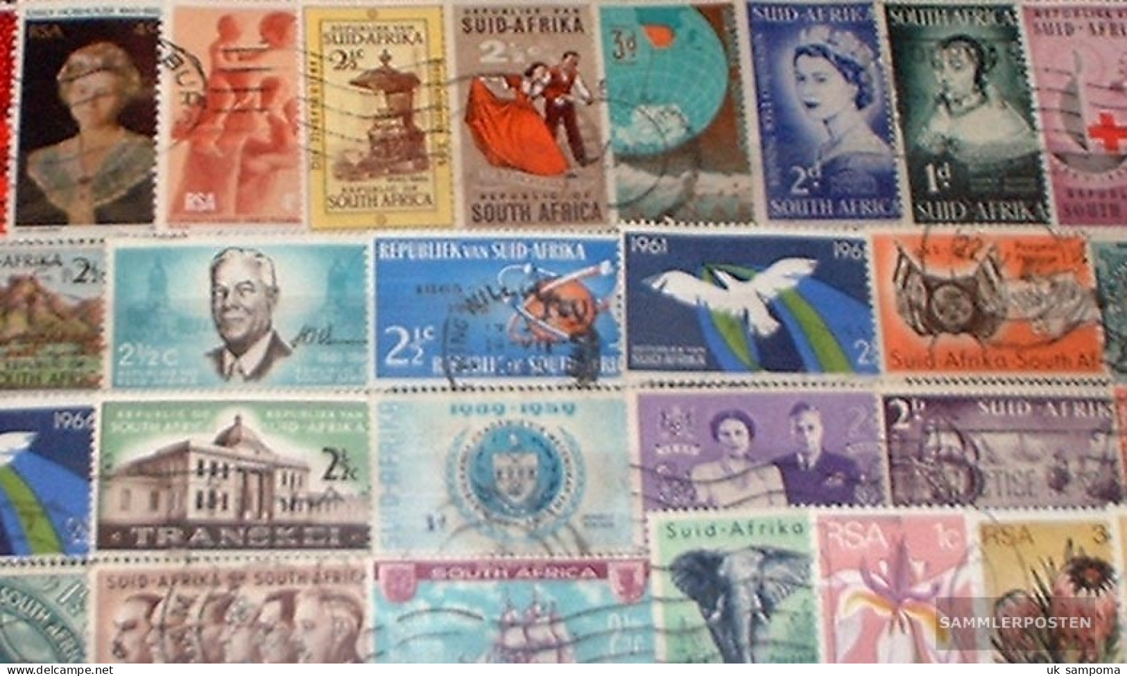 South Africa 100 Different Stamps - Collections, Lots & Series