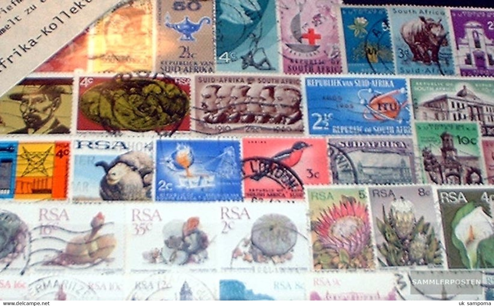 South Africa 50 Different Stamps - Colecciones & Series