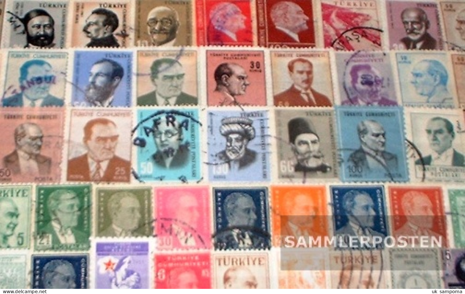 Turkey 50 Different Stamps - Colecciones & Series