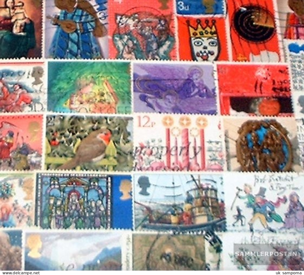 United Kingdom 50 Different  Special Stamps And Large - Collections