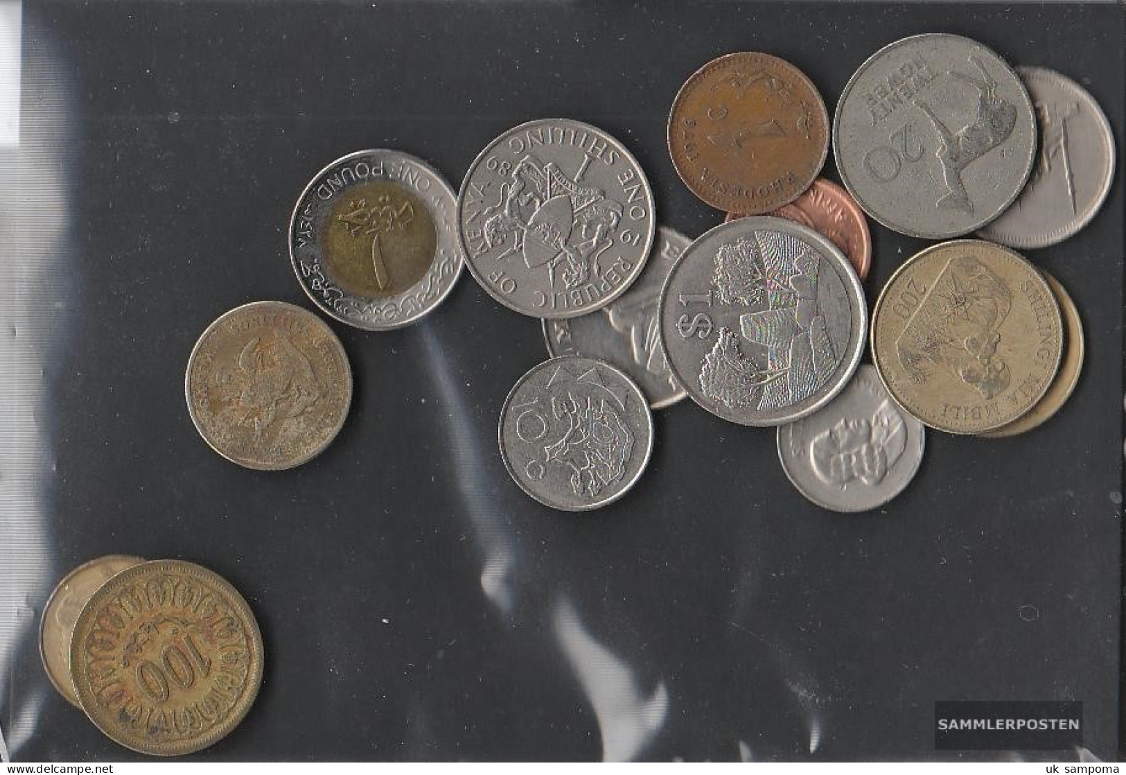Africa 100 Grams Münzkiloware - Kiloware - Münzen