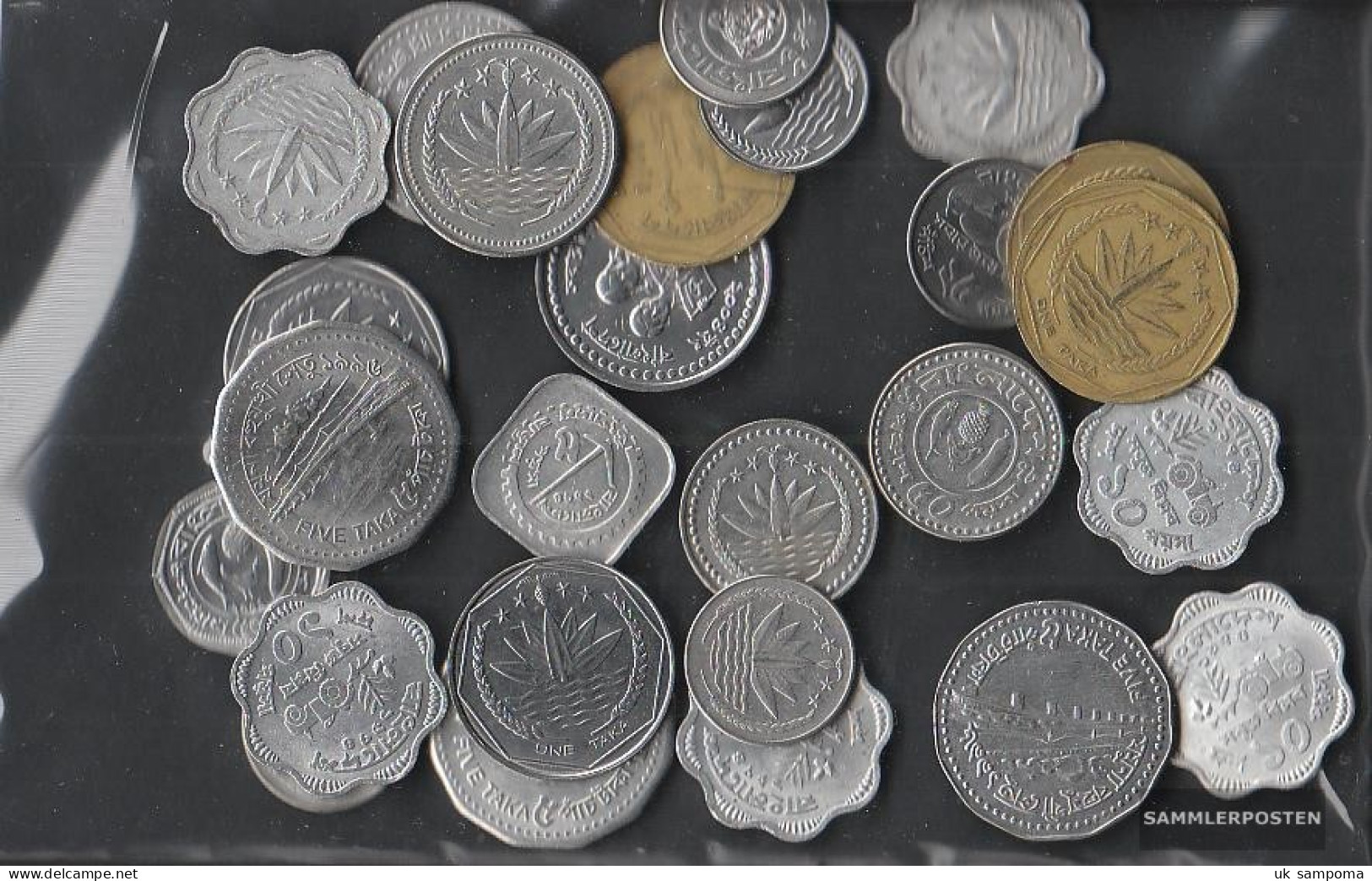 Bangladesh 100 Grams Münzkiloware - Mezclas - Monedas