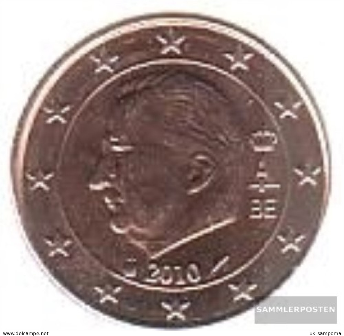 Belgium B 1 2010 Stgl./unzirkuliert Stgl./unzirkuliert 2010 Kursmünze 1 Cent - Belgium