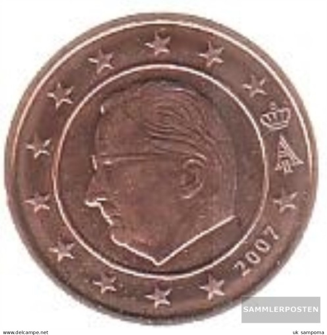 Belgium B 2 2007 Stgl./unzirkuliert Stgl./unzirkuliert 2007 Kursmünze 2 Cent - Belgium