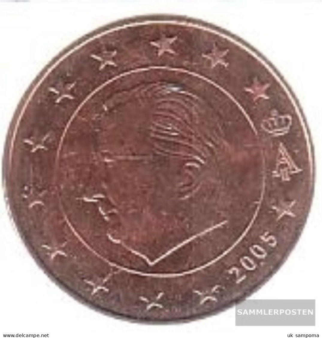 Belgium B 3 2005 Stgl./unzirkuliert Stgl./unzirkuliert 2005 Kursmünze 5 Cent - Belgium