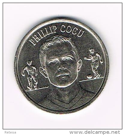 *** JETON  PHILLIP COCU KNVB  ORANJE 2000 - Souvenirmunten (elongated Coins)