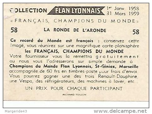 CHROMOS FLAN LYONNAIS - FRANCAIS, CHAMPIONS DU MONDE. - AUTOMOBILE. - Autres & Non Classés