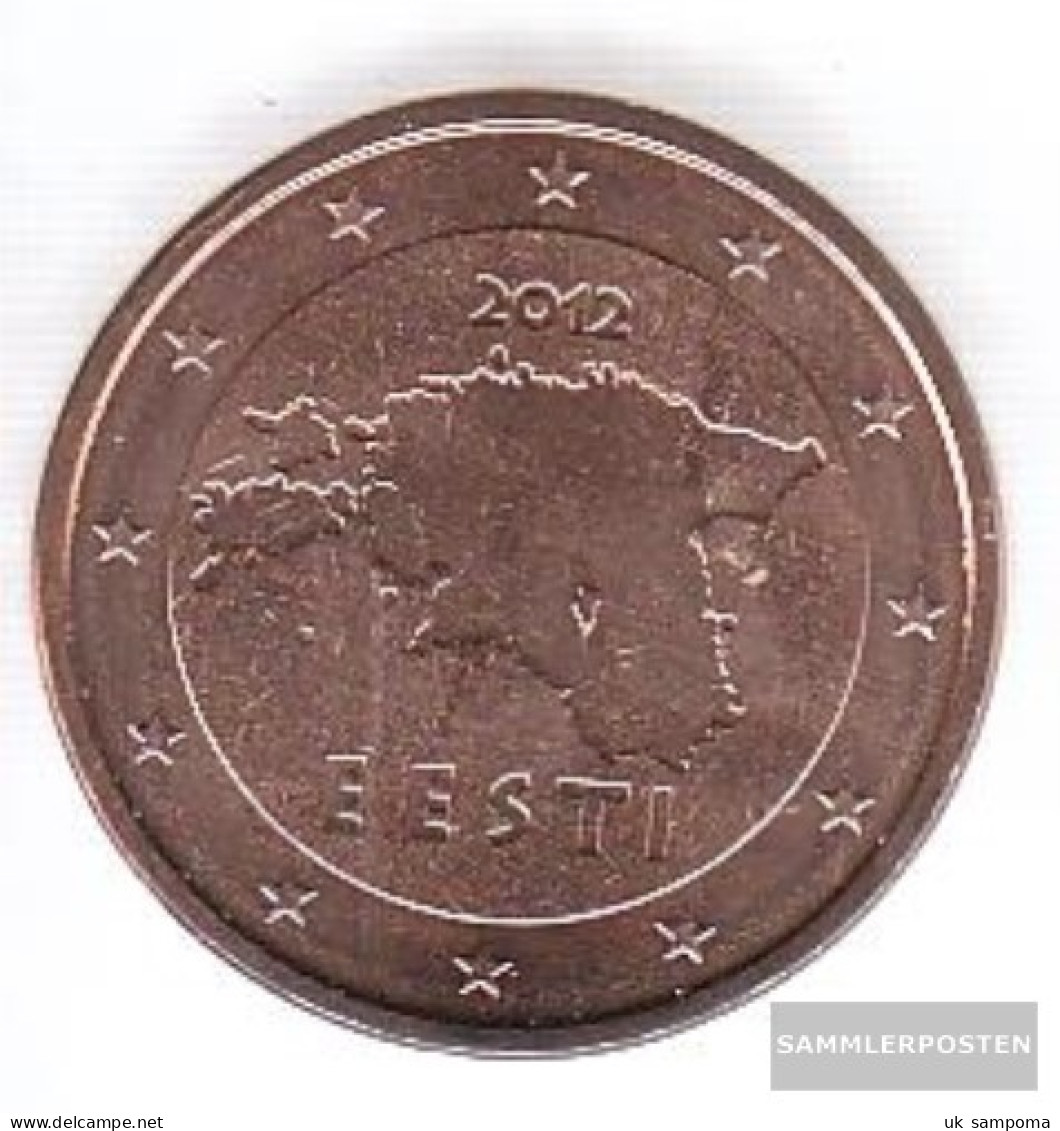 Estonia Est 2 2012 Stgl./unzirkuliert Stgl./unzirkuliert 2012 Kursmünze 2 Cent - Estonia