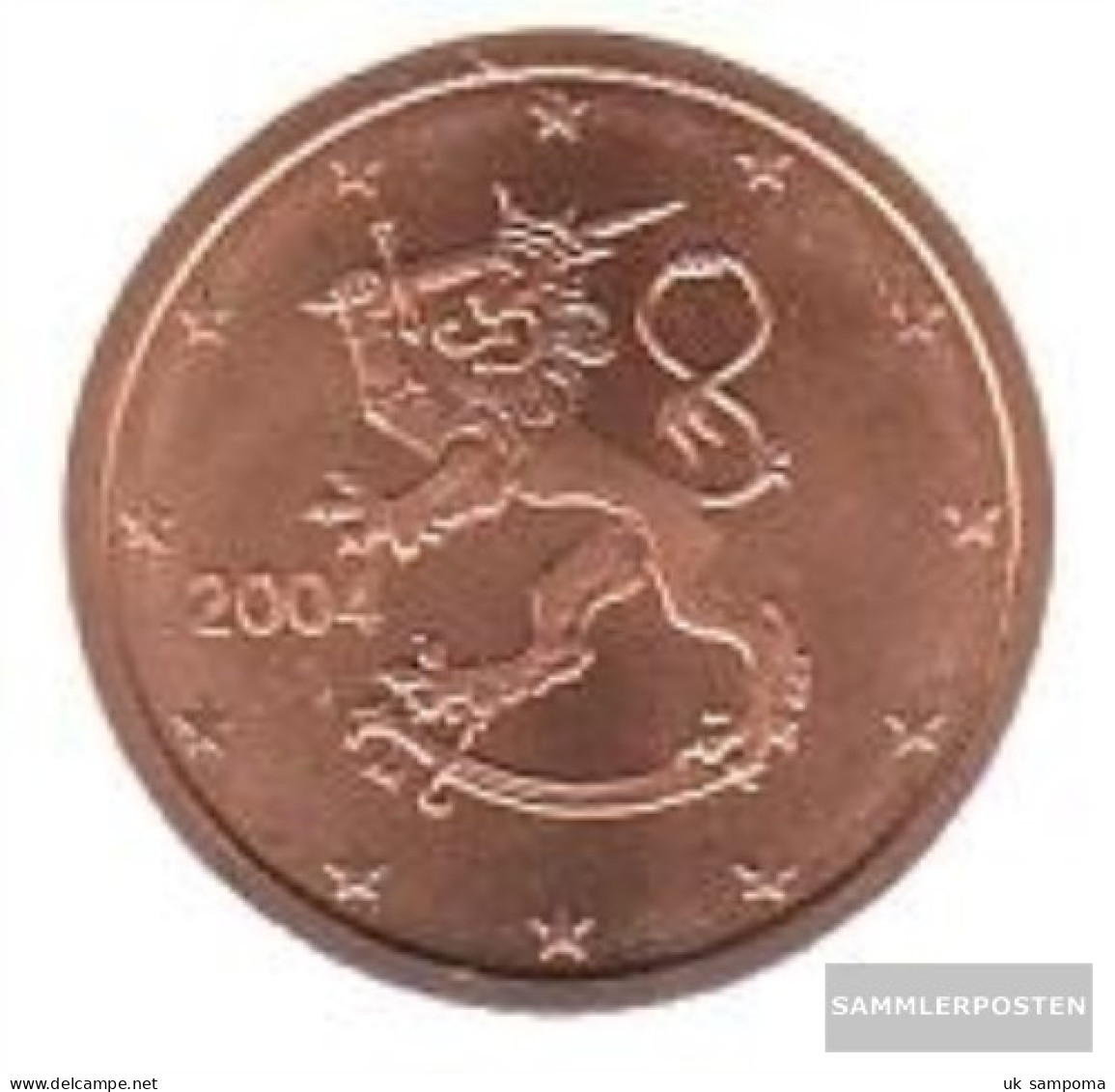 Finland FIN 2 2004 Stgl./unzirkuliert Stgl./unzirkuliert 2004 Kursmünze 2 Cent - Finland