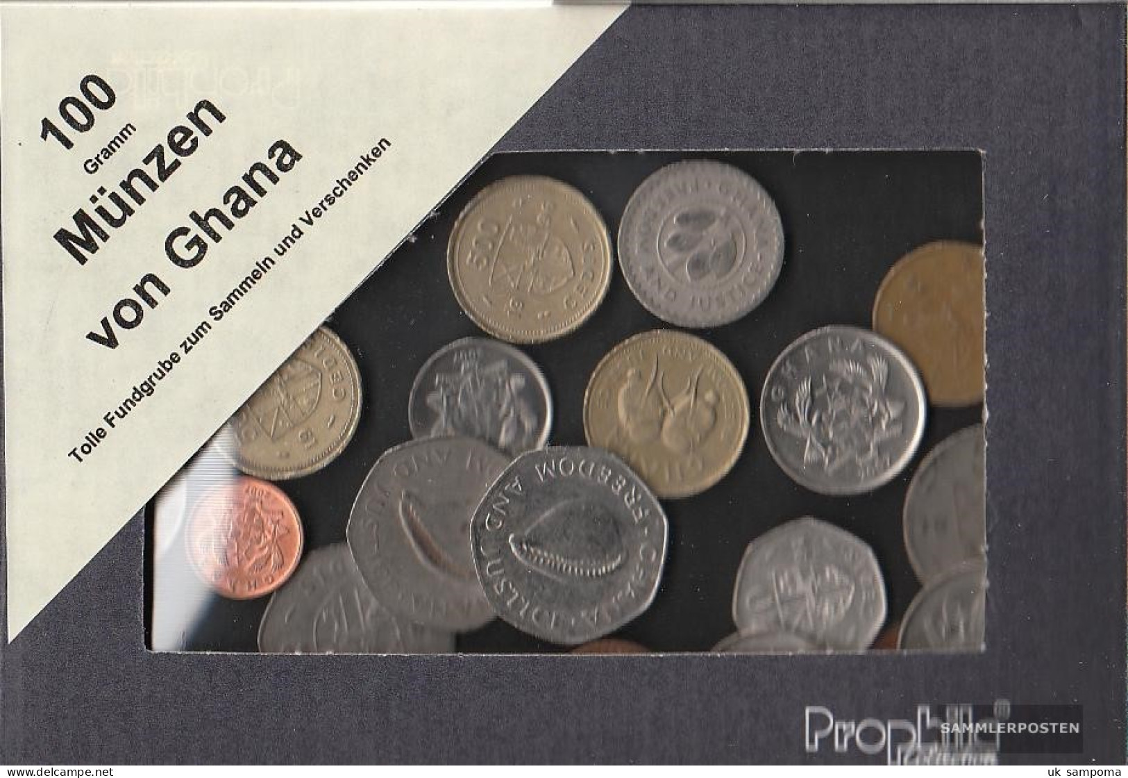 Ghana 100 Grams Münzkiloware - Lots & Kiloware - Coins