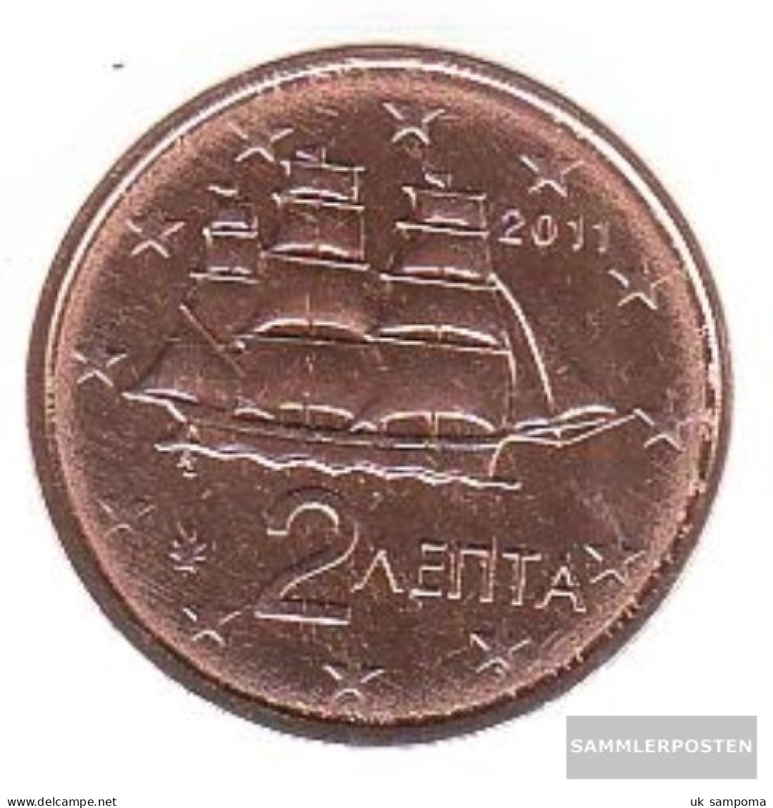 Greece Grams 2 2011 Stgl./unzirkuliert Stgl./unzirkuliert 2011 Kursmünze 2 Cent - Griekenland