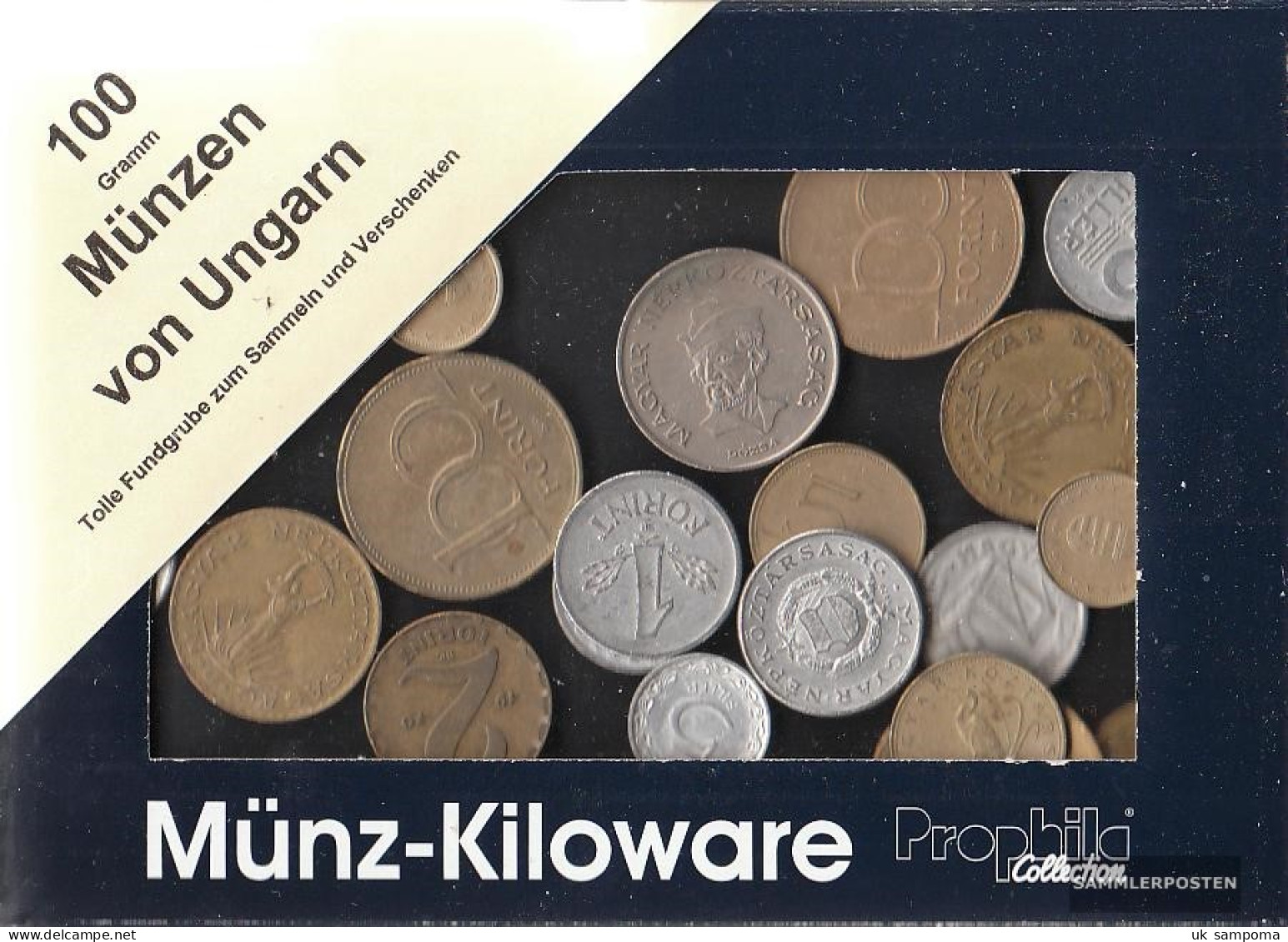 Hungary 100 Grams Münzkiloware - Mezclas - Monedas